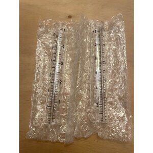 New Bundle of 2 Measuring Tubes Size 5.5”